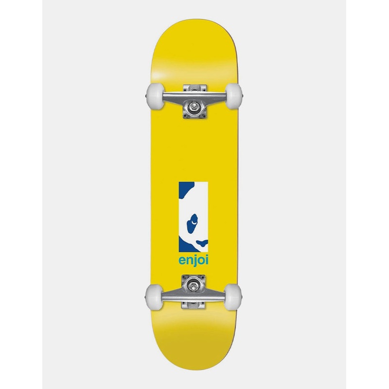 Enjoi Box Panda Yellow Complete Skateboard – 8.125″