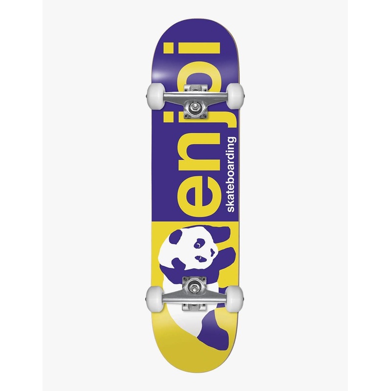 Enjoi Half and Half Purple Complete Skateboard – 8″