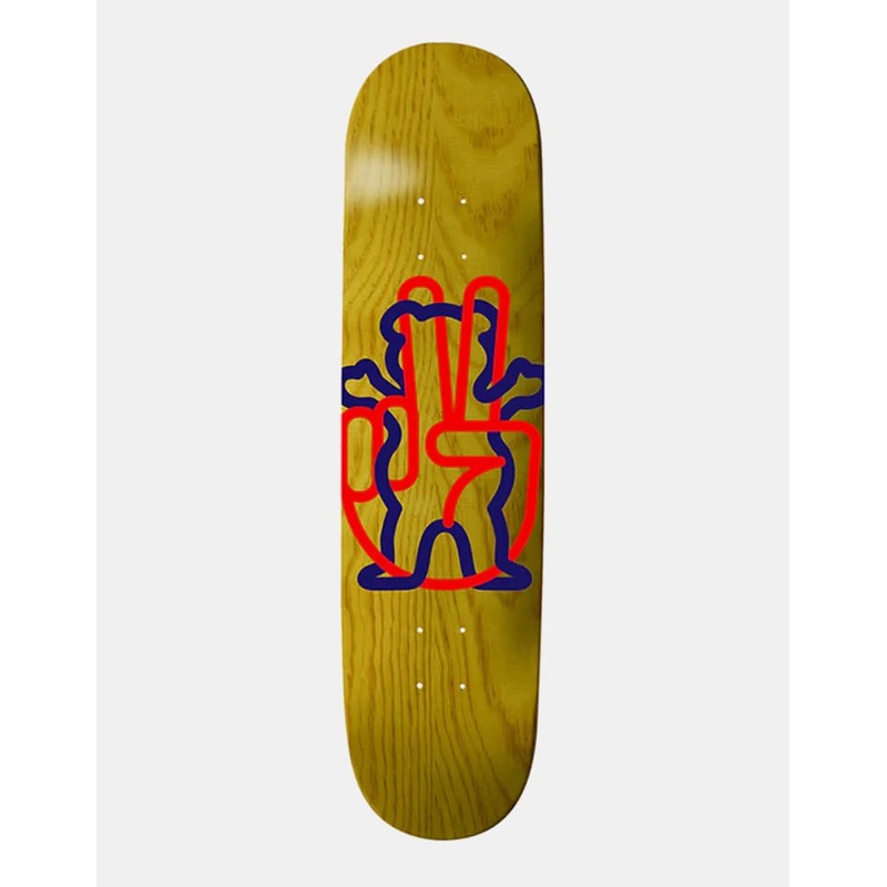Grizzly Peace Out Skateboard Deck – 8.25″