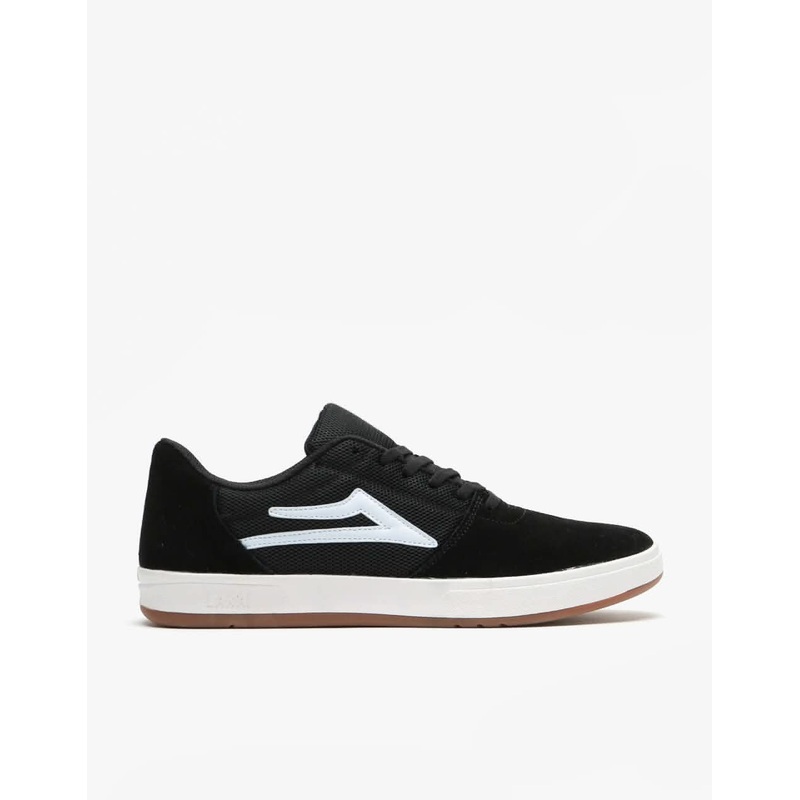 Lakai Brighton Skate Shoes – Black Suede