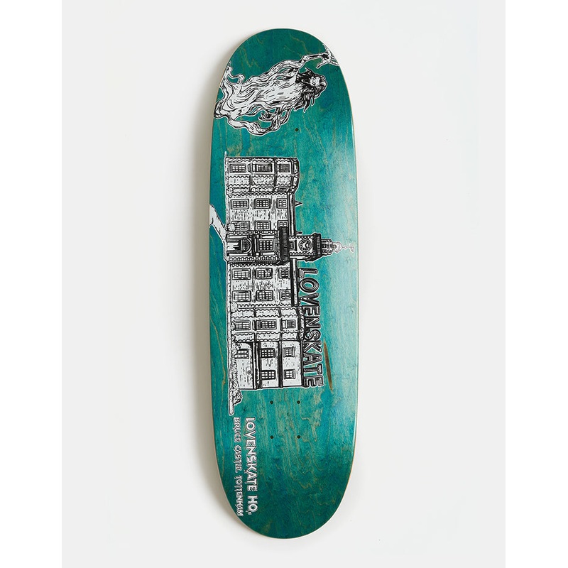 Lovenskate x French Haunted HQ ‘EGG’ Skateboard Deck – 9.1″