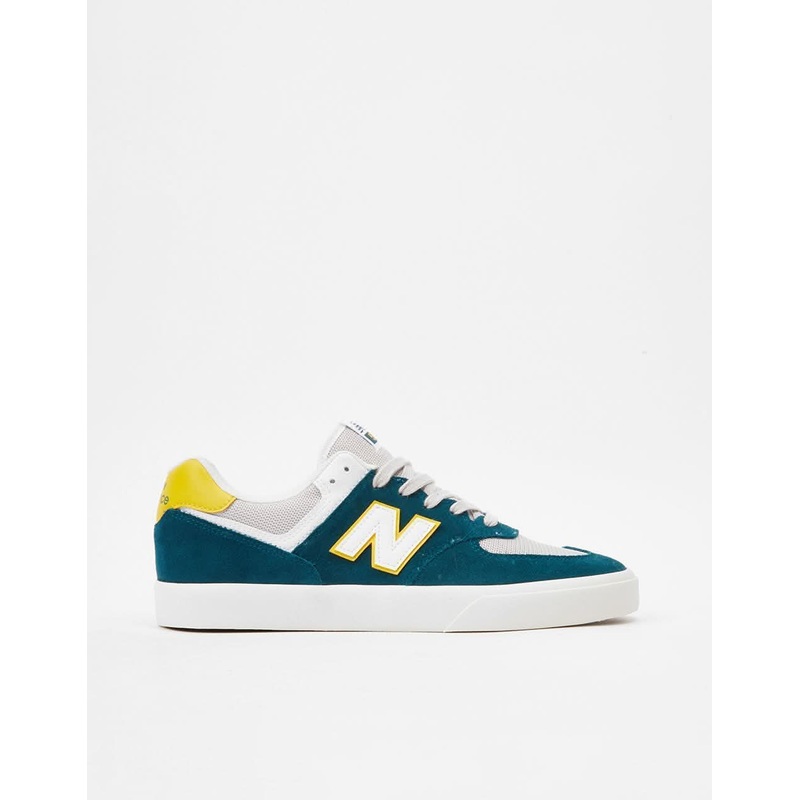 New Balance Numeric 574 Vulc Skate Shoes – Spruce/White