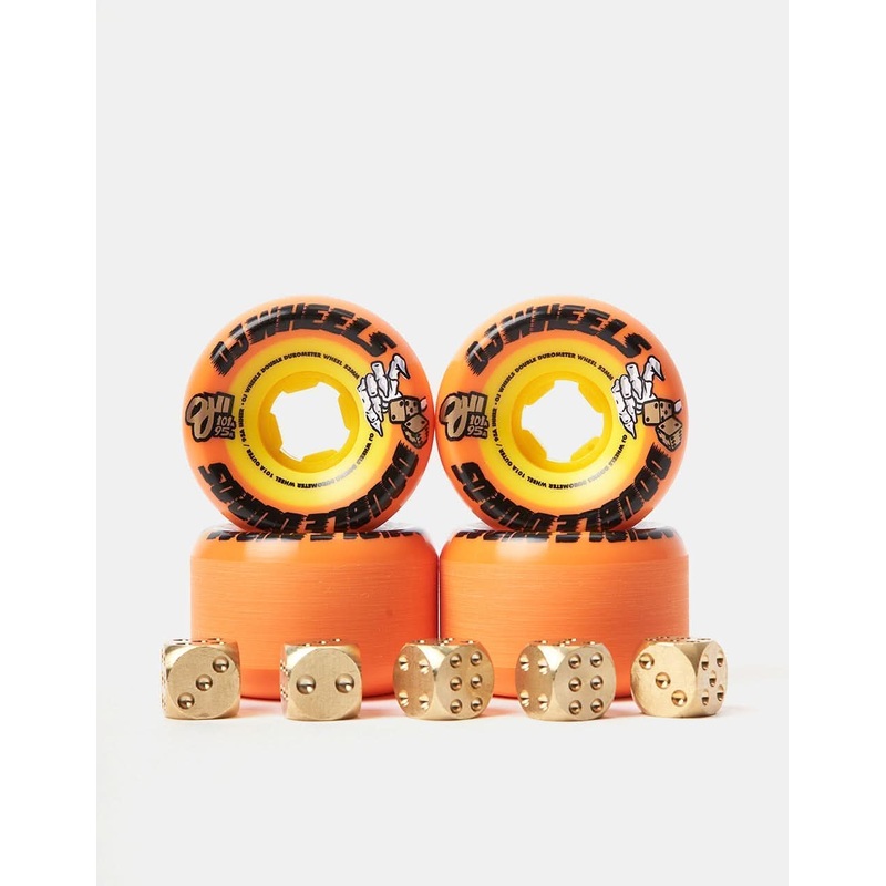 OJ Double Duro 101a/95a Skateboard Wheels – 53mm
