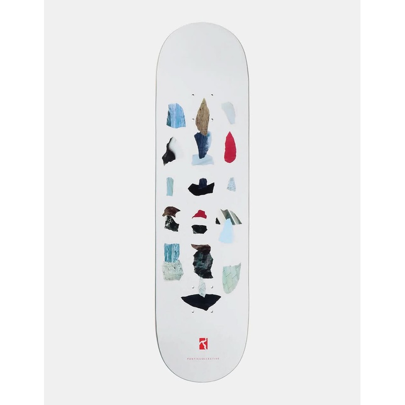 Poetic Collective Collage Skateboard Deck – 8″