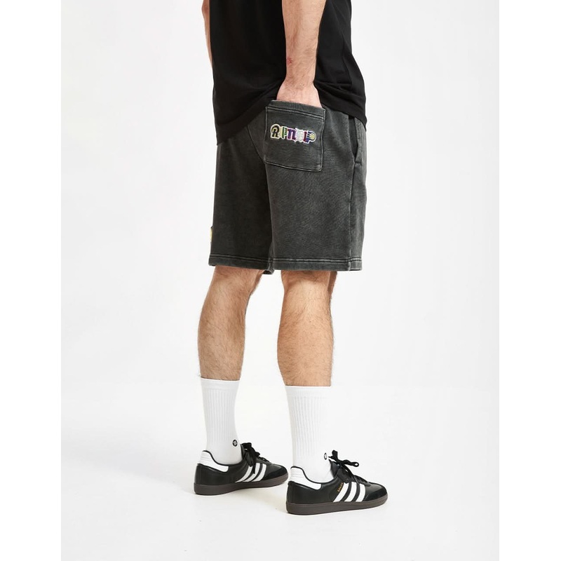 RIPNDIP Fan Fave Sweatshorts – Black Wash