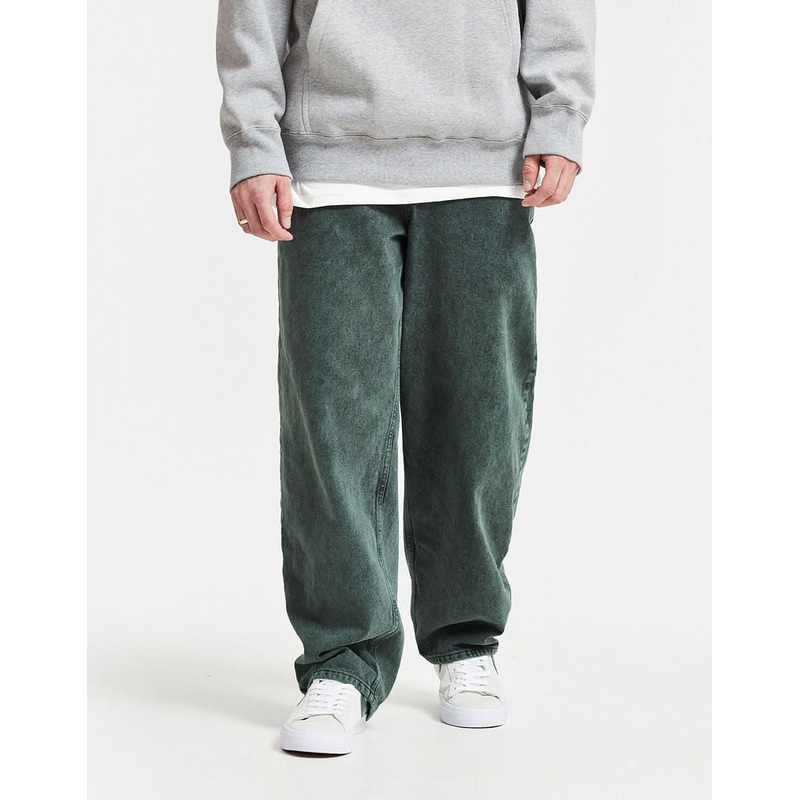 Route One Super Baggy Denim Jeans – Sea Pine