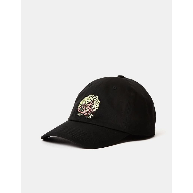 Santa Cruz Delfino Devil Mask Cap – Black