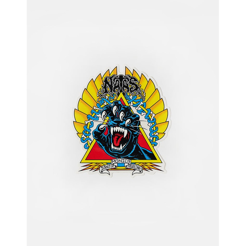 Santa Cruz Natas Screaming Panther Sticker