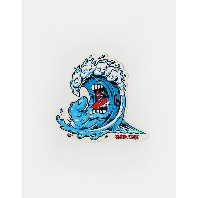 Santa Cruz Screaming Wave Sticker
