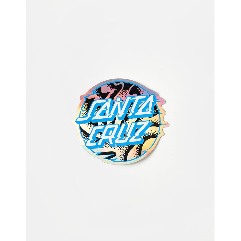 Santa Cruz Vivid Slick Holographic Dot Sticker