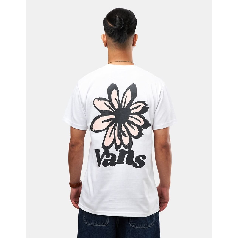 Vans Brush Petal T-Shirt – White