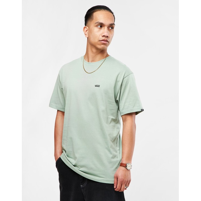 Vans Left Chest Logo T-Shirt – Iceberg Green