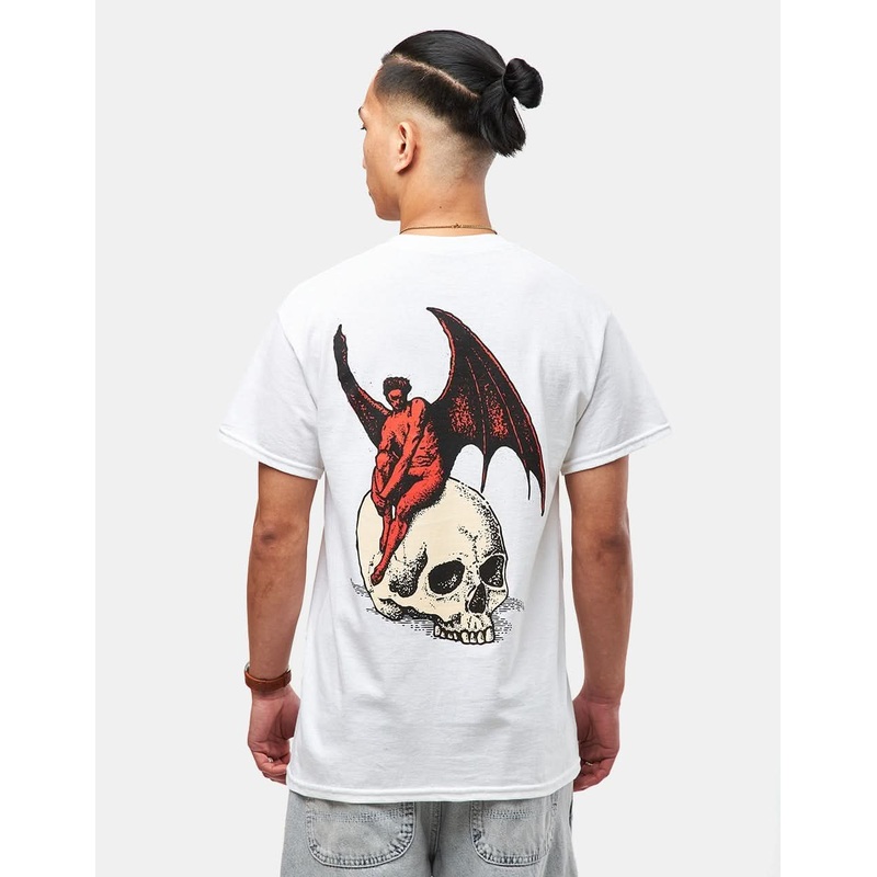 Welcome Nephilim Printed T-Shirt – White
