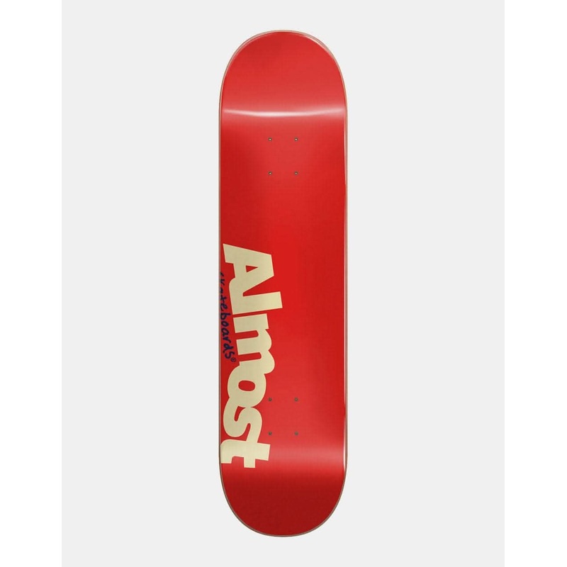 Almost Most Red Skateboard Deck – 8″