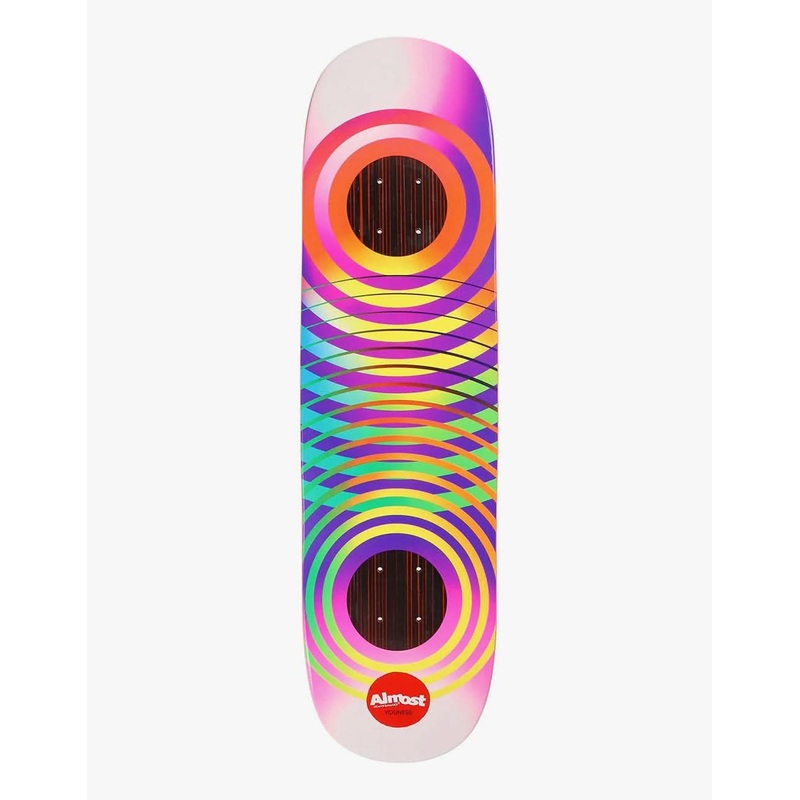 Almost Youness Gradient Cuts Impact Support Skateboard Deck – 8.375″