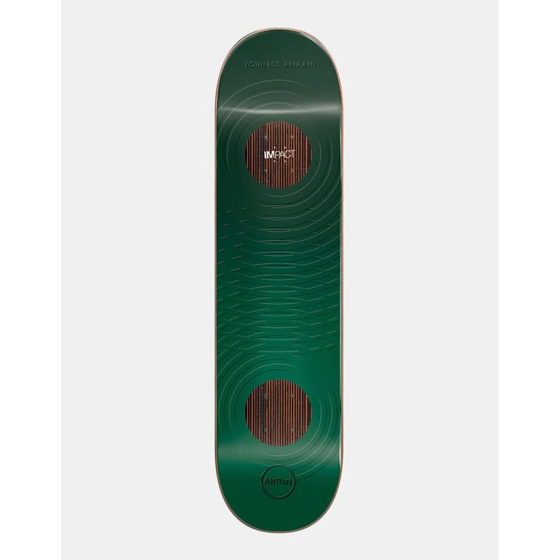 Almost Youness Raised Rings Impact Support Skateboard Deck – 8.375″