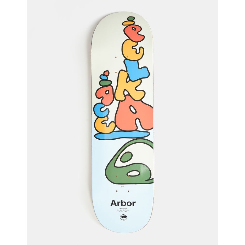 Arbor Ace Pelka Balance Skateboard Deck – 8.75″