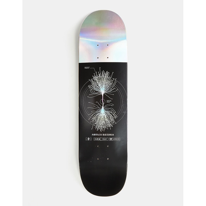 Arbor Amelia Neuron Skateboard Deck – 8.25″