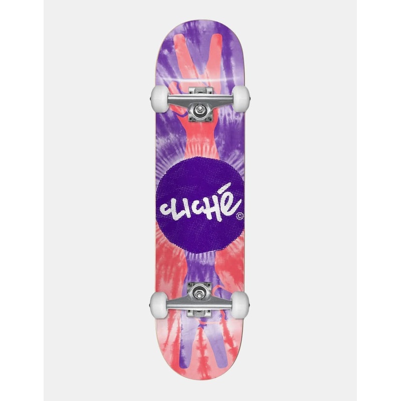 Clich Peace Complete Skateboard – 8″