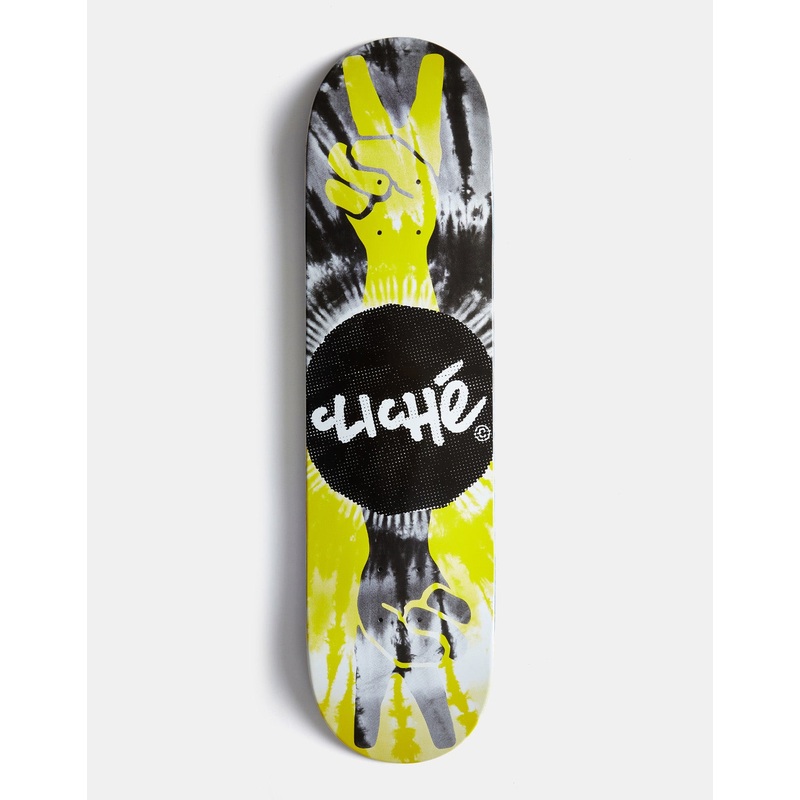 Clich Peace Skateboard Deck – 8″