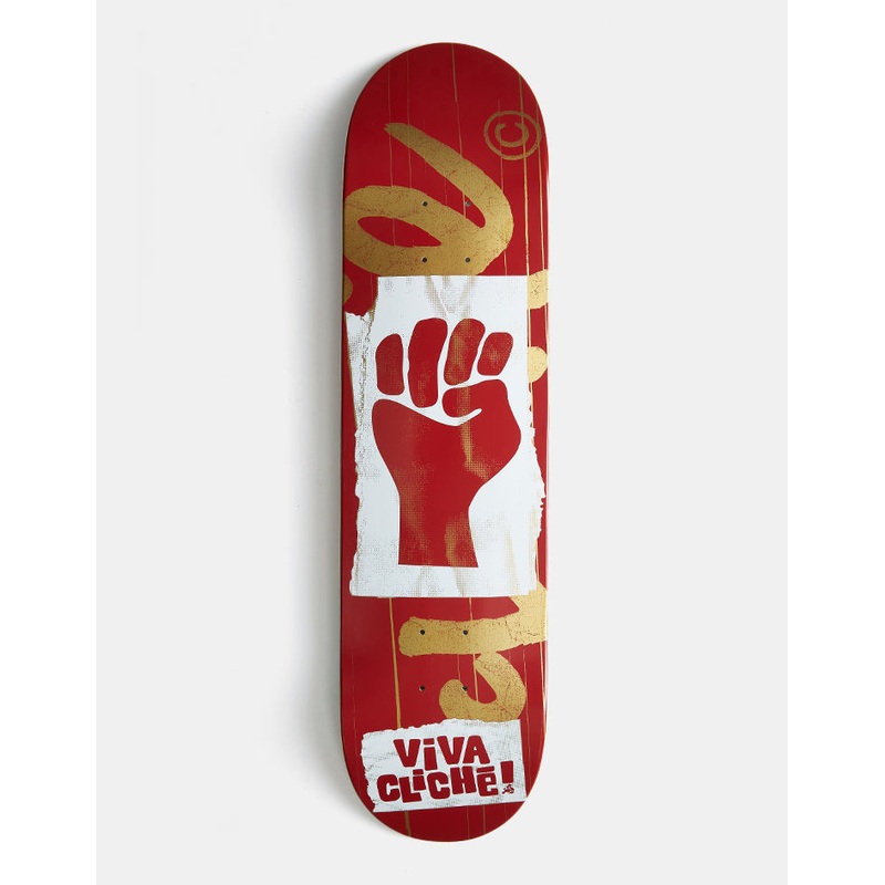 Clich Viva Clich Skateboard Deck – 8″
