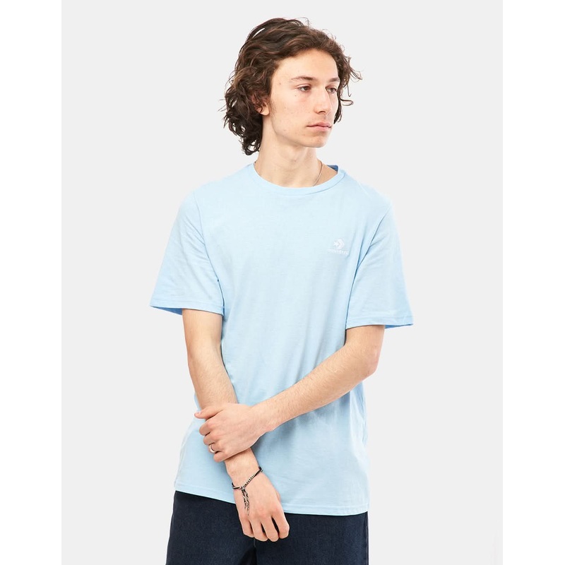 Converse Go-To Embroidered Star Chevron T-Shirt – True Sky