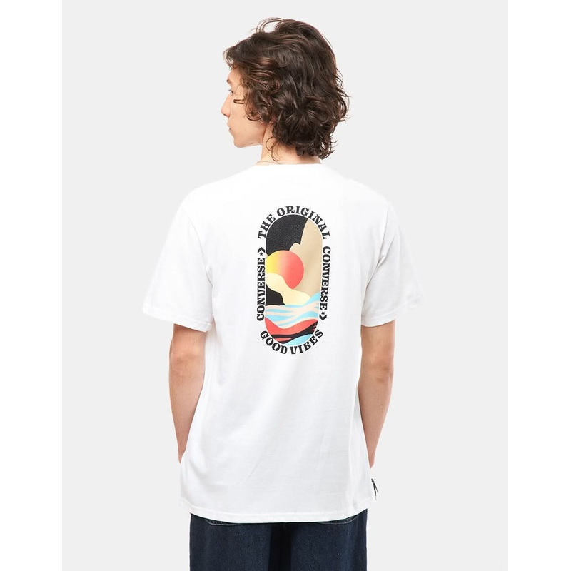 Converse Sunset Short-Sleeve T-Shirt – White