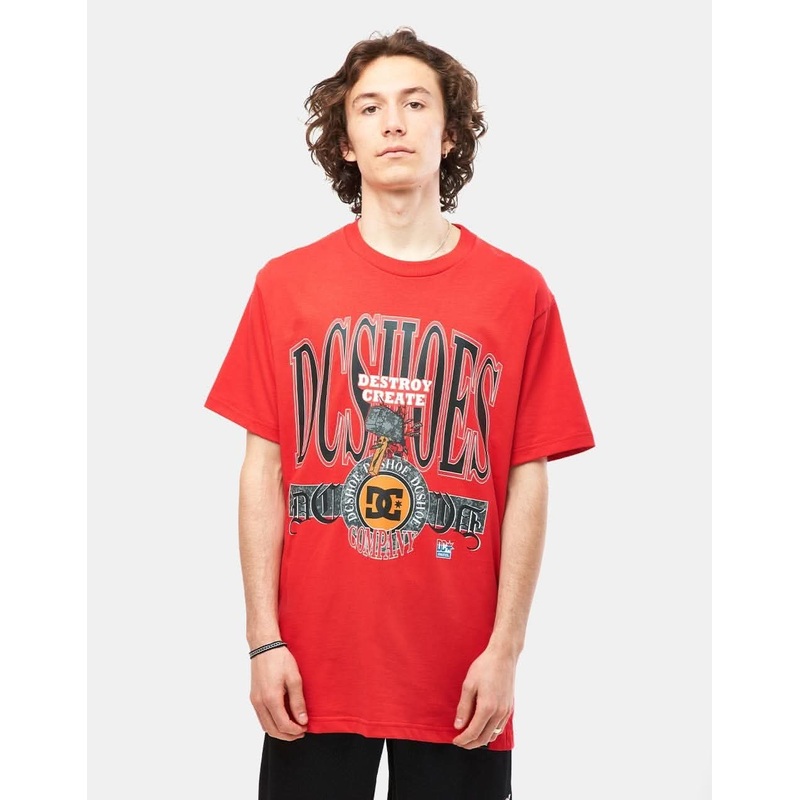 DC Shy Town T-Shirt – Racing Red