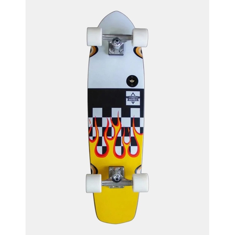 Dusters Flames Cruiser Skateboard – 7.9″ x 31″