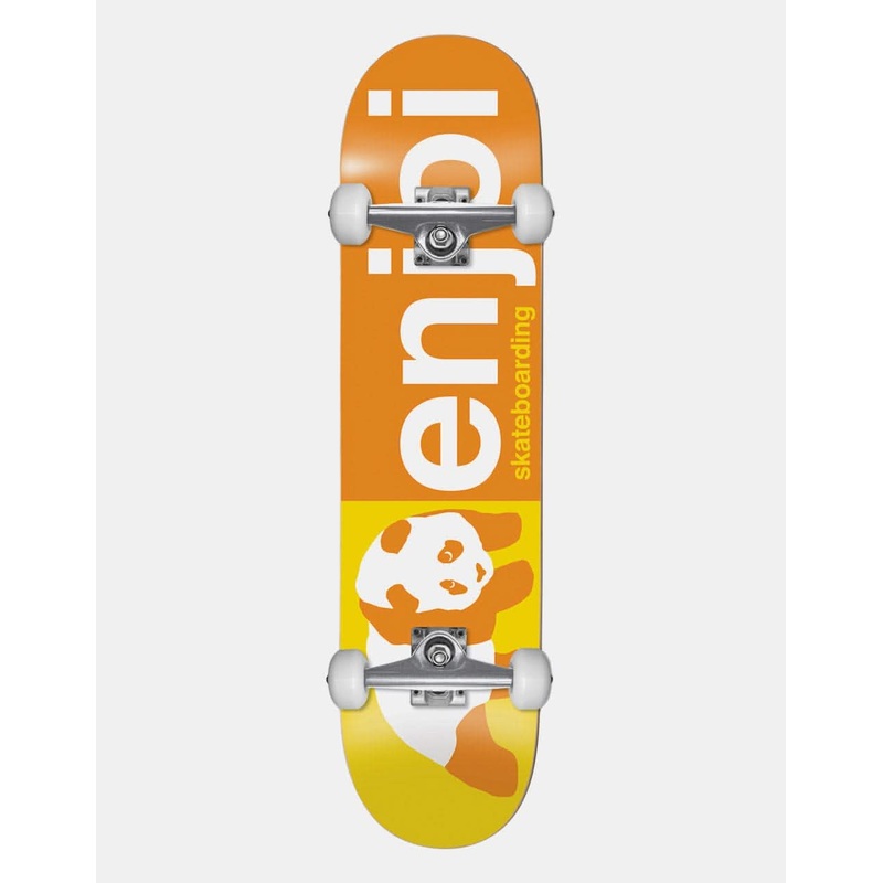 Enjoi Half and Half Orange Complete Skateboard – 8″
