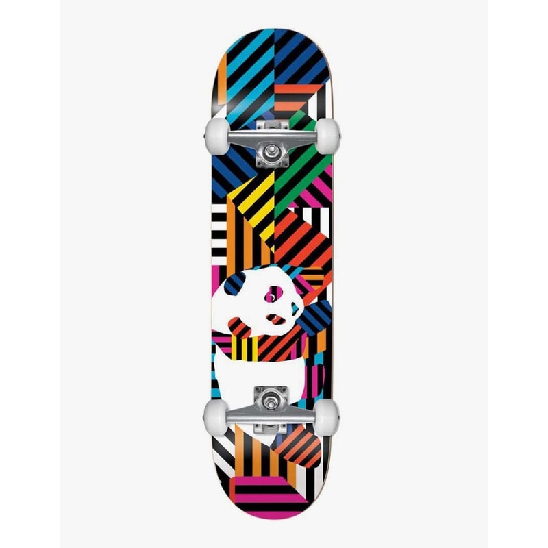 Enjoi Panda Stripes ‘Soft Wheels’ Complete Skateboard – 7.75″