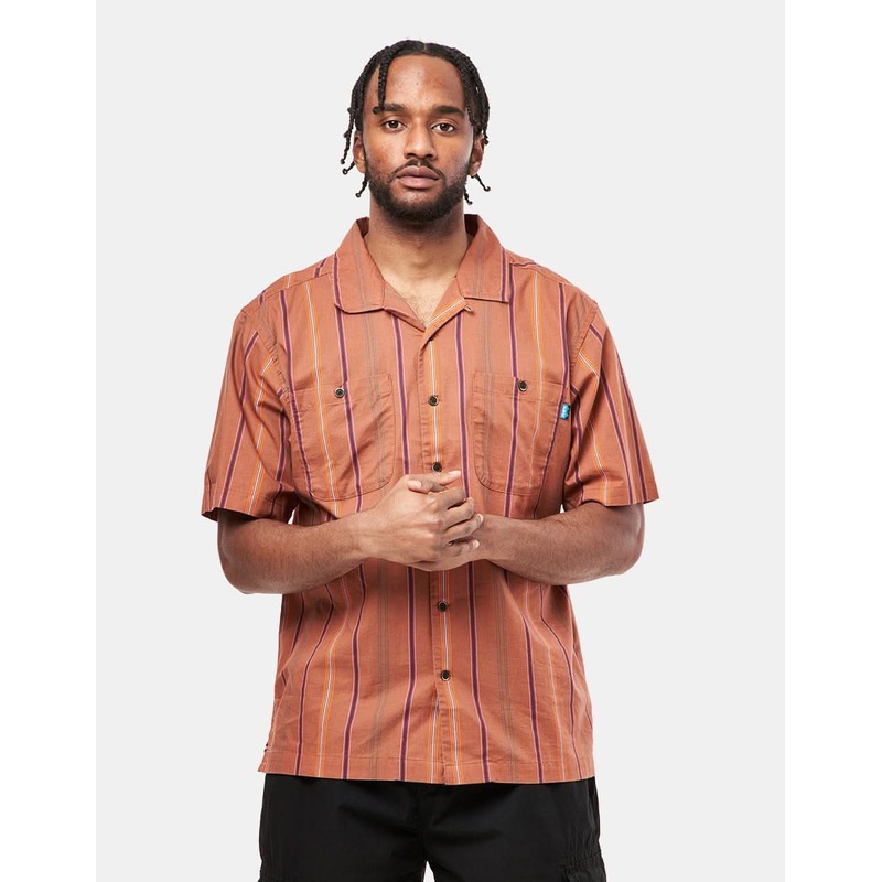 Kavu Denny S/S Shirt – Coffee