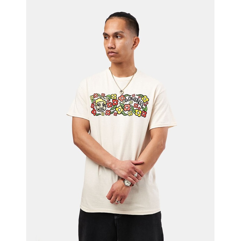 Krooked Sweatpants T-Shirt – Natural/Multi