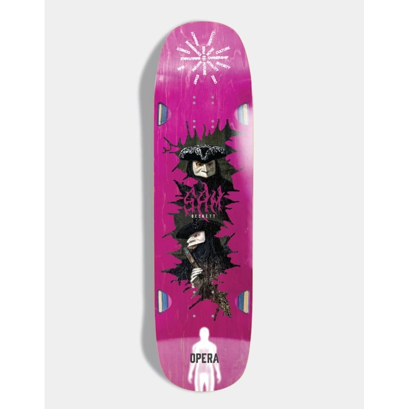 Opera Beckett Watching EX7 Skateboard Deck – 8.75″