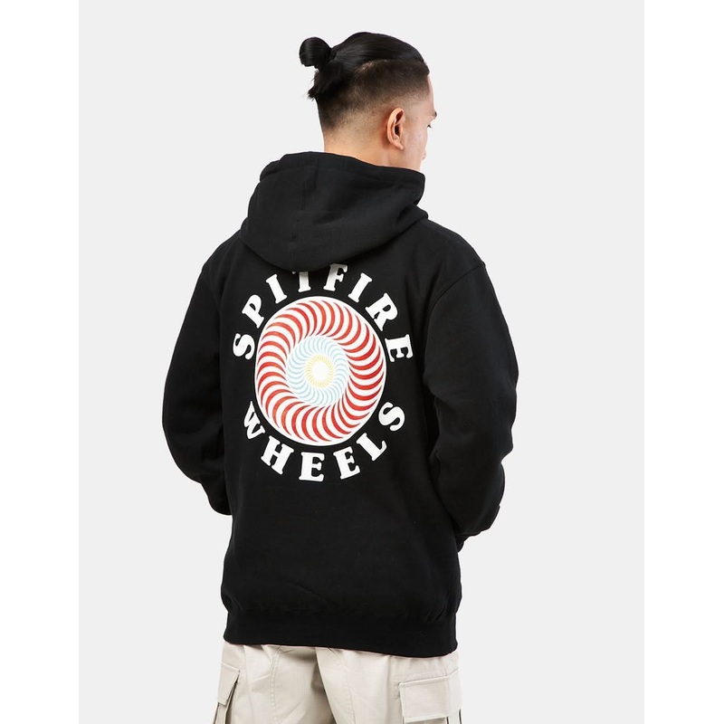 Spitfire OG Classic Fill Pullover Hoodie – Black/Multi
