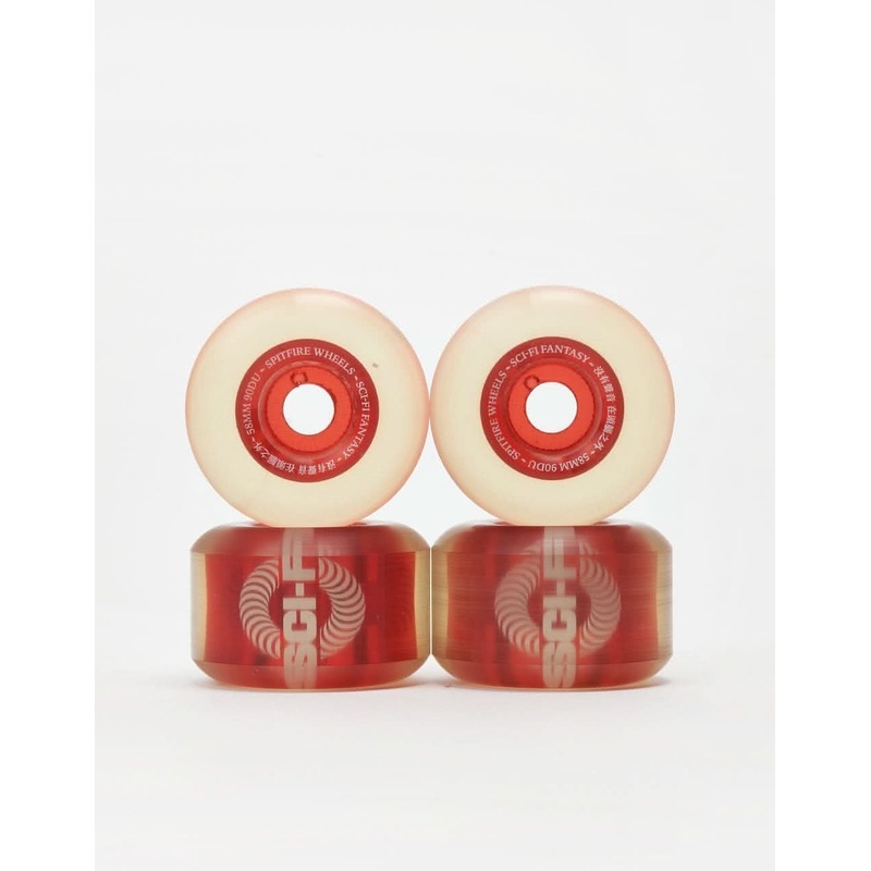Spitfire x Sci-Fi Fantasy Sapphires 90d Skateboard Wheels – 58mm