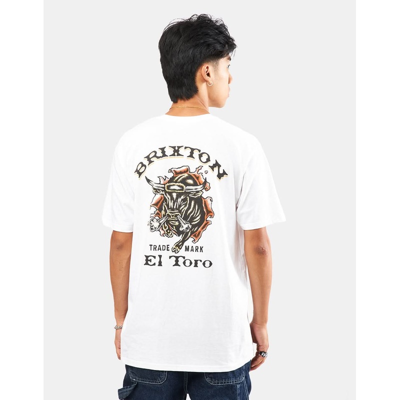 Brixton El Toro T-Shirt – White