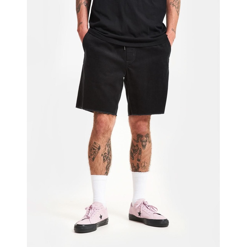 Brixton Madrid II Shorts – Black Cord