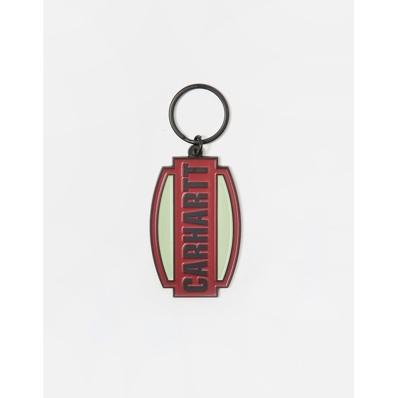 Carhartt WIP Press Script Keychain – Tuscany