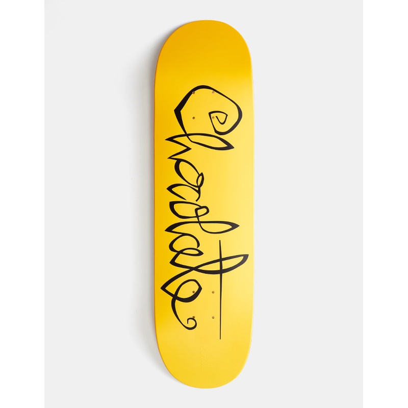 Chocolate Aikens OG Script G057 Skateboard Deck – 8.5″