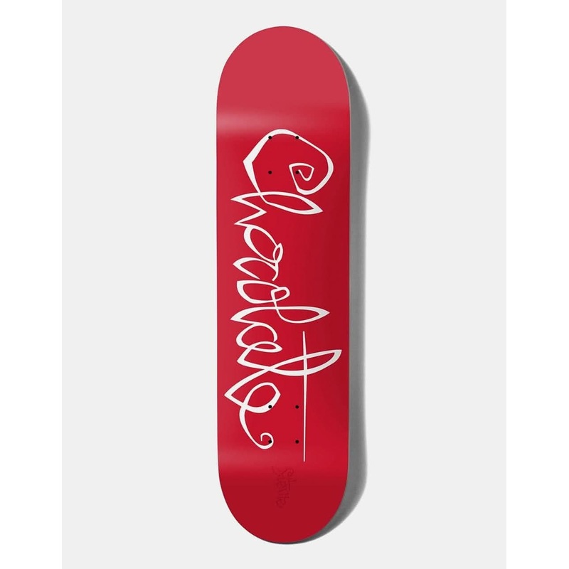 Chocolate Perez OG Script G008 Skateboard Deck – 8″