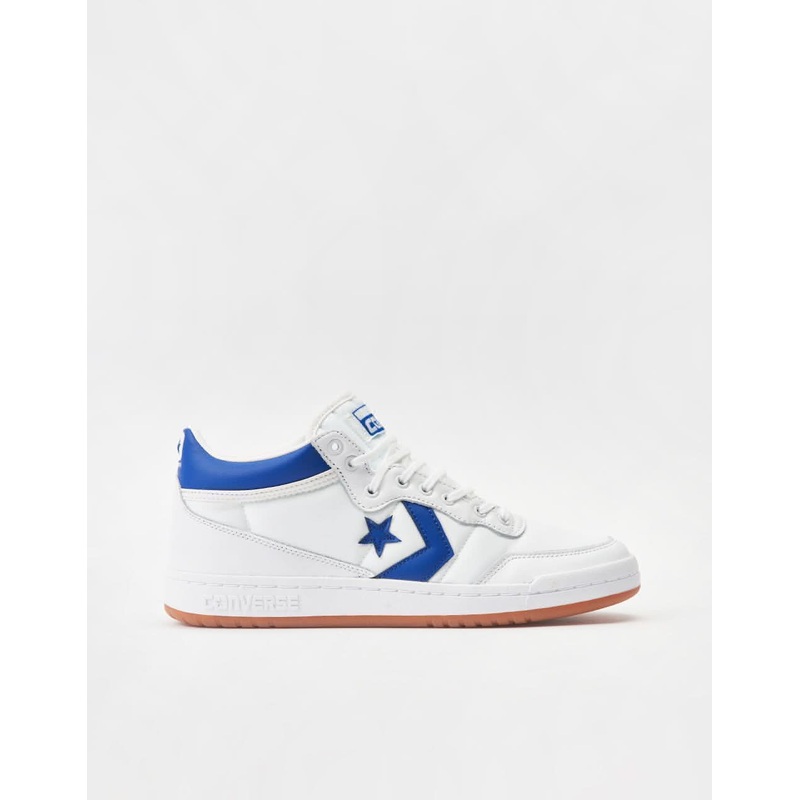 Converse Fastbreak Pro Skate Shoes – White/Blue/White