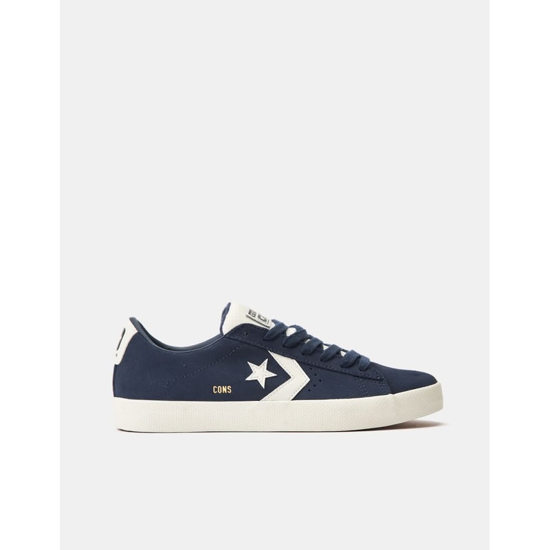 Converse Pro Leather Vulc Skate Shoes – Navy/Egret/Navy
