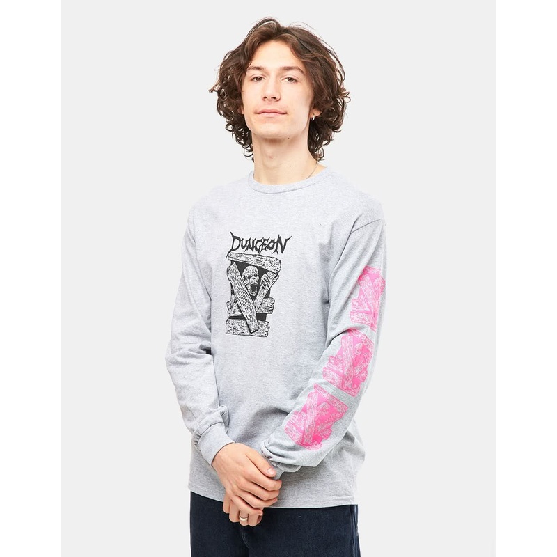 Dungeon Escape L/S T-Shirt – Grey