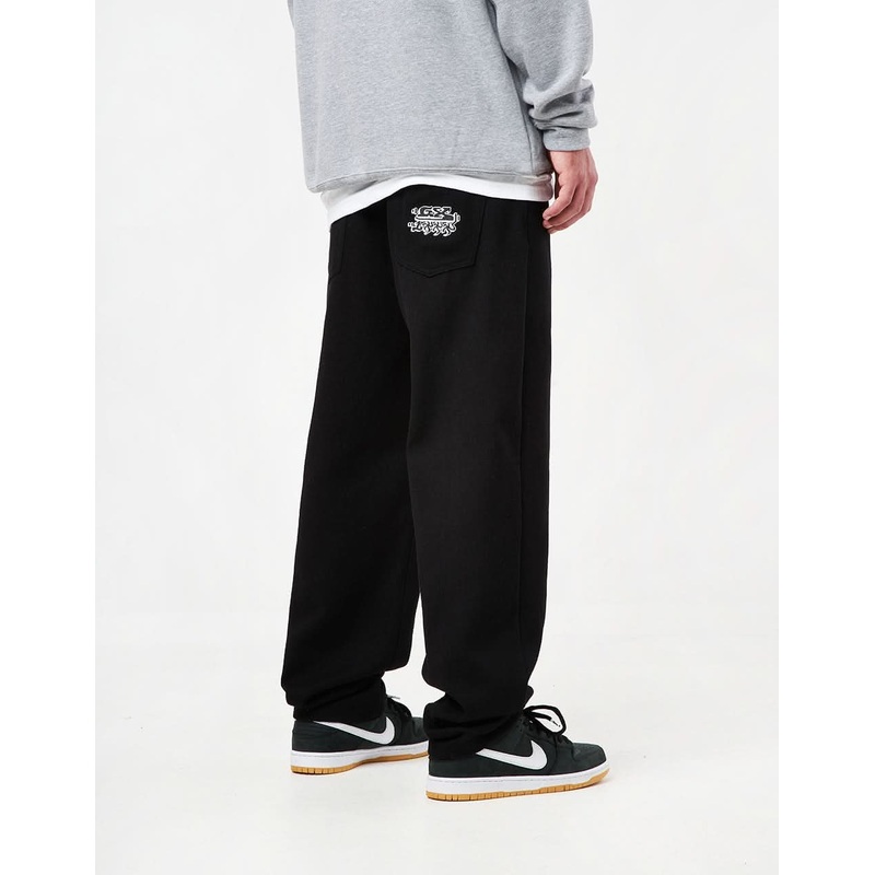 GX1000 Baggy Denim Pant – Black