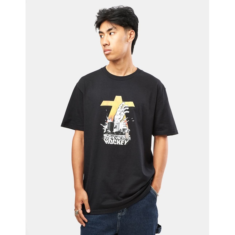 Hockey Drowning T-Shirt – Black