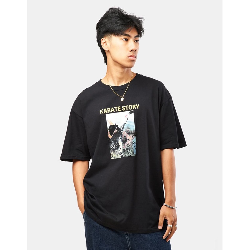 Hockey Karate Story T-Shirt – Black
