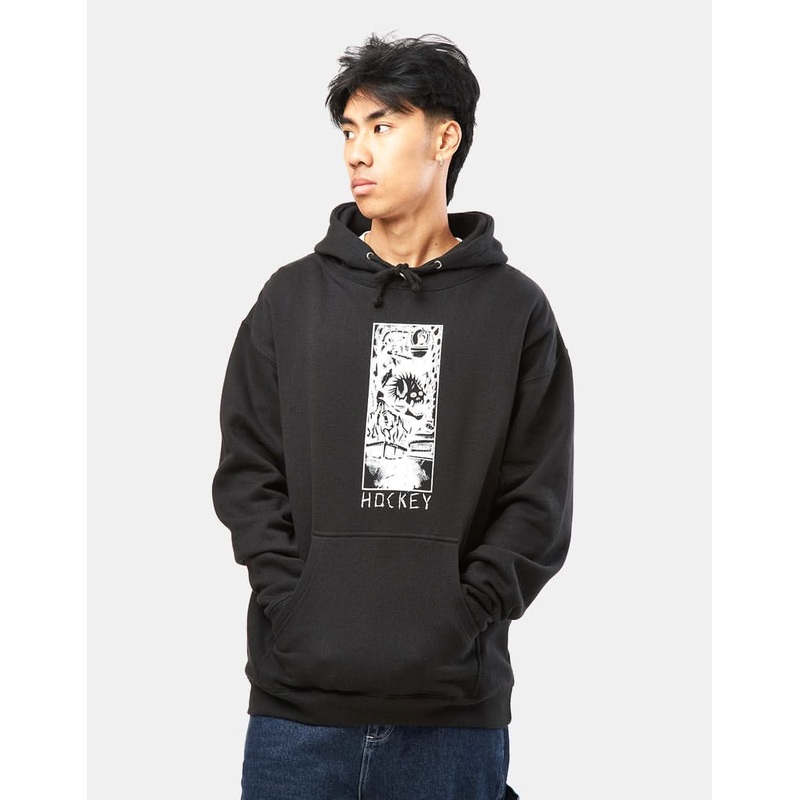 Hockey x Diego Todd Mere Mortal Pullover Hoodie – Black