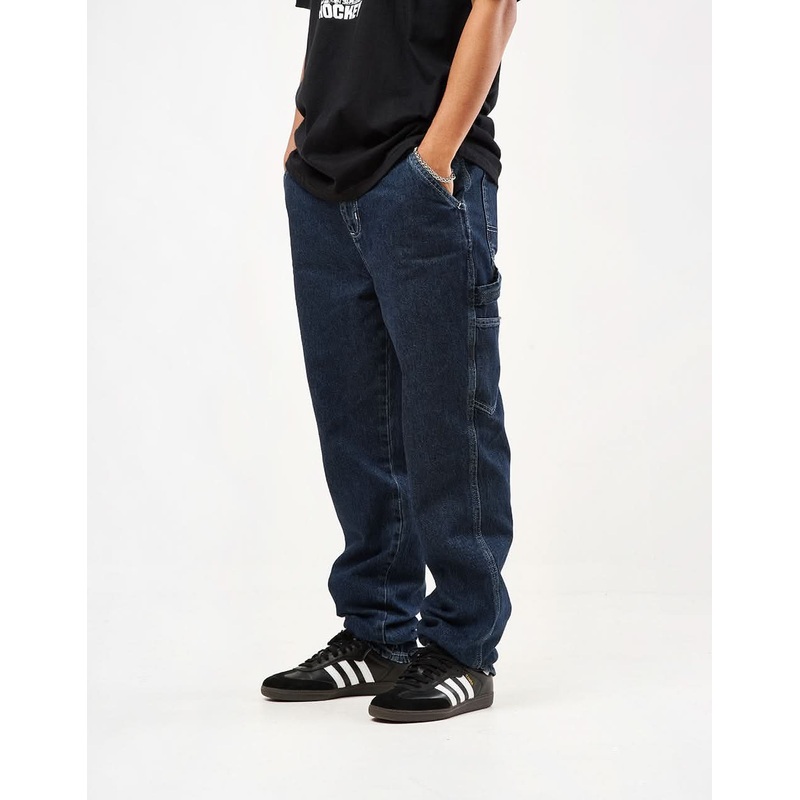Route One Denim Carpenter Pants  – Dark Wash