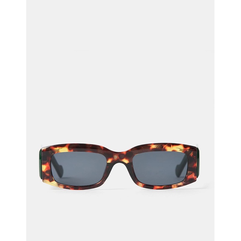 Route One Squared Sunglasses – Tortoise